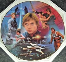 STAR WARS Luke Skywalker  The Hamilton Collection Collectors Plate 1996 - €21,41 EUR
