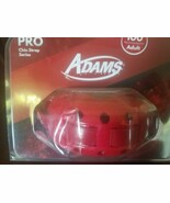 Adams Football Pro ChinStrap 100 Adult Red-Brand New-SHIPS N 24 HOURS - $94.71 CAD