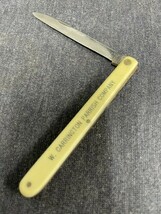 Vtg Adv Folding Pocket Knife Fruit Gerson Co. Boston Germany 8.25&quot; W Car... - $419.92 MXN