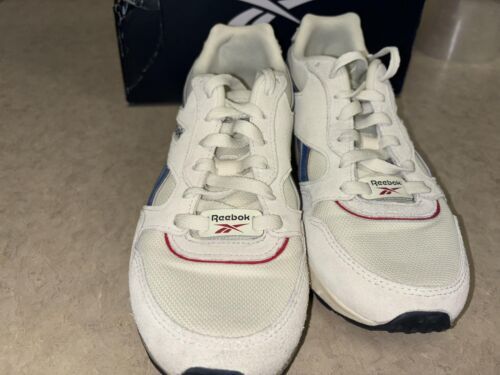 Reebok Men GL1000 Sneaker White/Vector Blue/Vector Red GY8829  Size 7 - $27.17