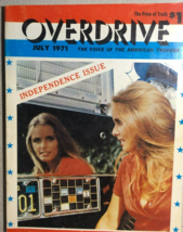 OVERDRIVE vintage Trucking Magazine  July 1971 - £31.14 GBP