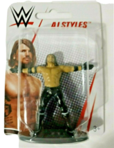AJ  STYLES 3 Inch WWE Action Figure Wrestling Mattel Micro Collection Toy New - £6.16 GBP