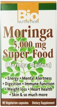 Bio Nutrition Moringa Super Food Vegi-Caps, 90 Count - £18.97 GBP