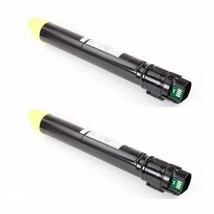 2x NON-OEM Dell Yellow Ink Toner 7130CDN Replaces 61NNH 330-6139 Frppk Hi Yield - $119.48