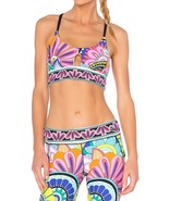 Trina Turk TT5FL82 &#39;Nuevo Sol&#39; Halter Tankini Top SZ S Black Multi - $33.26