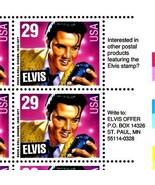 U S Stamps - Elvis Presley -Full Sheet of 40 : 29 Cent Stamps, Excellent... - $27.34 CAD
