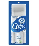 QTips 1500 Count Cotton Swabs - White (2 Pack, 750 Set/pack) - £14.90 GBP