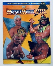 1992 Wrestle Mania VIII Official Souvenir Progam Hulk Hogan and Randy Savage - £44.05 GBP