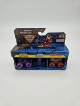 Monster Jam Marvel Minis 3-Pack 1:87 Black Panther Captain Iron Package ... - $157.51 MXN