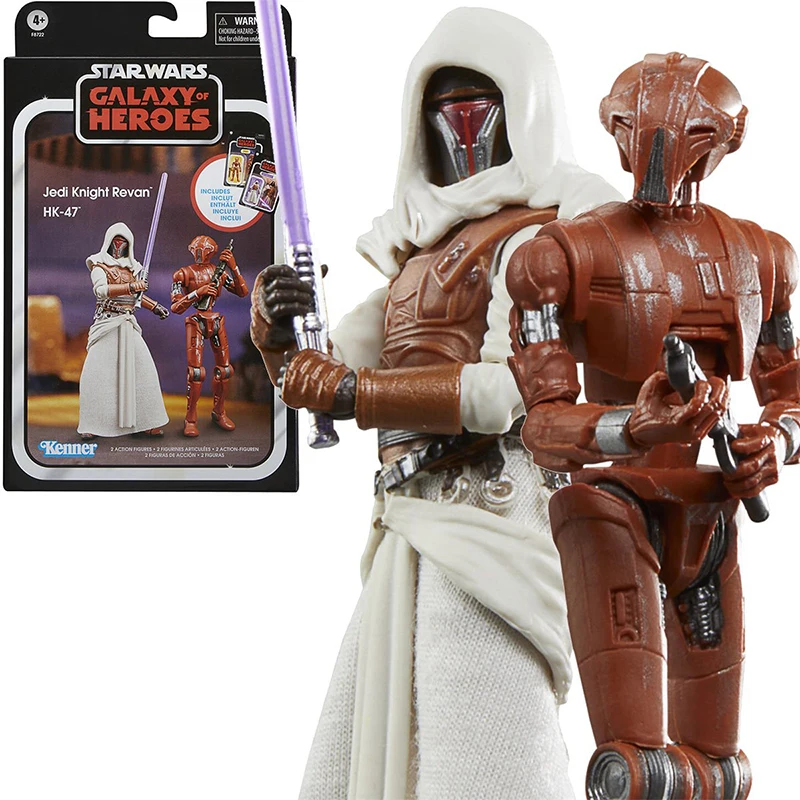 Original Hasbro Star Wars The Vintage Collection Jedi Knight Revan and HK-47 - $113.02