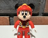 Lego Duplo Disney Mickey Mouse 10843 Roadster Racer Minifigure Figure Mi... - $4.95