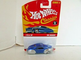 Mattel Hot Wheels L0747 Diecast Car Classics Blue Tail Dragger Series 3 Lot D - £7.55 GBP