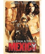 *ONCE UPON A TIME IN MEXICO (2003) DVD Edition Banderas, Hayek &amp; Depp AC... - $11.12