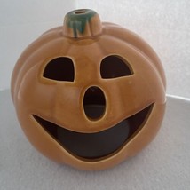 UPCO USA Pottery Light Jack O Lantern Pumpkin JOL Halloween Ceramic Vintage - £27.96 GBP