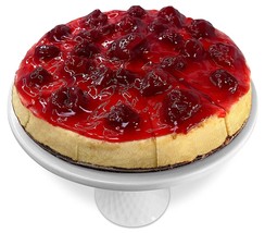 Andy Anand Traditional Strawberry Cheesecake 9&quot; Amazing-Delicious-Decadent Fresh - £43.39 GBP