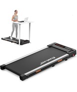 2 in 1 Portable Walking Treadmill Machine with Remote Control in LED Display - £175.05 GBP