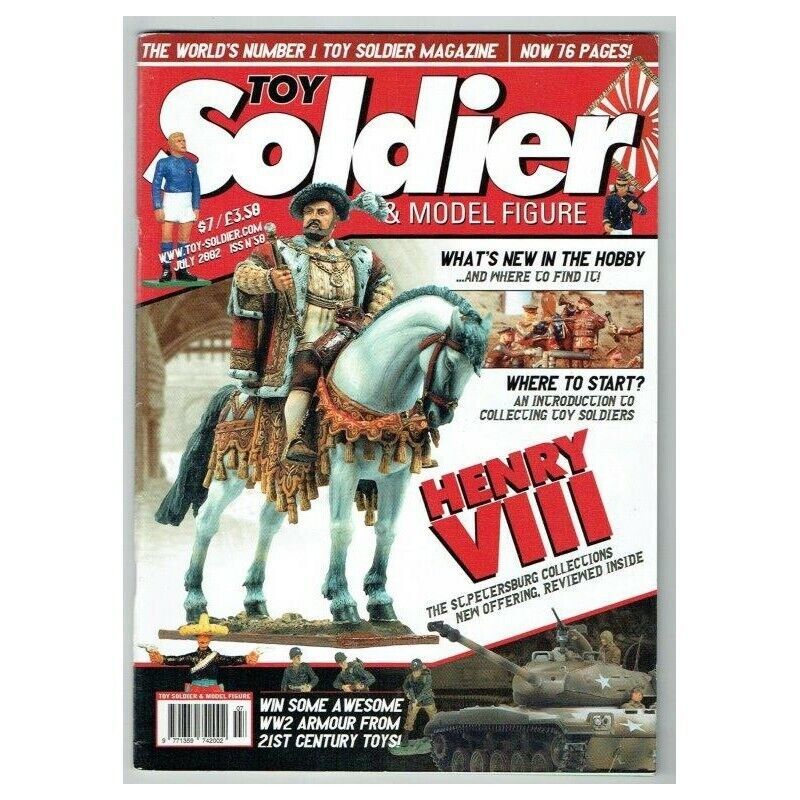 Toy Soldier & Model Figure Magazine No.50 July 2002 mbox452 Henry VIII