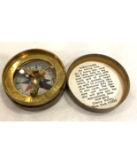 Vintage Son Mfg Pocket Brass Compass - $66.86 CAD