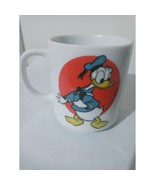 Vintage Donald Duck Ceramic White Mug Walt Disney Productions Japan - $16.82