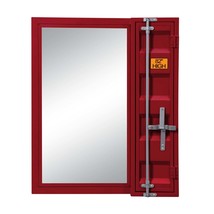 Cargo Vanity 26&quot;x32&quot; Mirror, Red Finish - $227.00