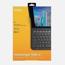 Zagg Messenger Folio 2 - Tablet Keyboard &amp; Case for 10.5&quot; iPad Pro, 7/8,... - $24.99