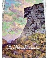 1940 The Flume Reservation Franconia Notch NH Willey House Stamp Booklet - $15.00