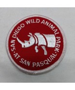 San Diego Wild Animal Park San Pasquale Embroidered Iron On Patch 3&quot; - $14.42