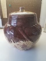 Brown/Yellow Cookie Jar - $24.00