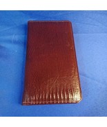 New 1990 Buxton Burgundy Leather 20 Month Planner &amp; Telephone &amp; Addresse... - £14.66 GBP