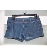 Rewash Dark Blue Denim 3 Button Jean Shorts Size 3 Women&#39;s - $23.71 CAD