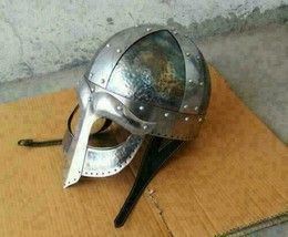 Medieval Viking Funta Helmet Armour Helmet Roman knight Battle helmet Larp sca - £78.93 GBP