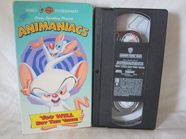 VHS: 1994 Animaniacs Movie: Pinky &amp; the Brain - You Will Buy This Video! - $7.00