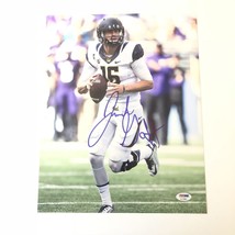 Jared Goff signed 11x14 photo PSA/DNA LA Rams rookie Autographed Cal Bears - £102.21 GBP