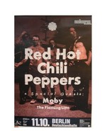 Rouge Chaud Chili Peppers Allemand Tour Affiche Avec Moby The - $372.78 CAD