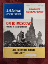 U S NEWS World Report Magazine July 1 1974 President Nixon Goes to Moscow - $14.40