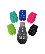 Keyless Entry Remote Rubber Fob Cover fits Dodge Challenger Charger RAM ... - $8.99