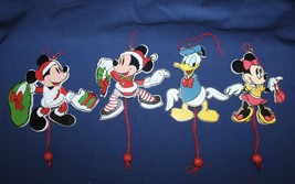 Disney Productions Mickey Mouse Handcrafted Pull String Moveable 4 ornament - $39.99