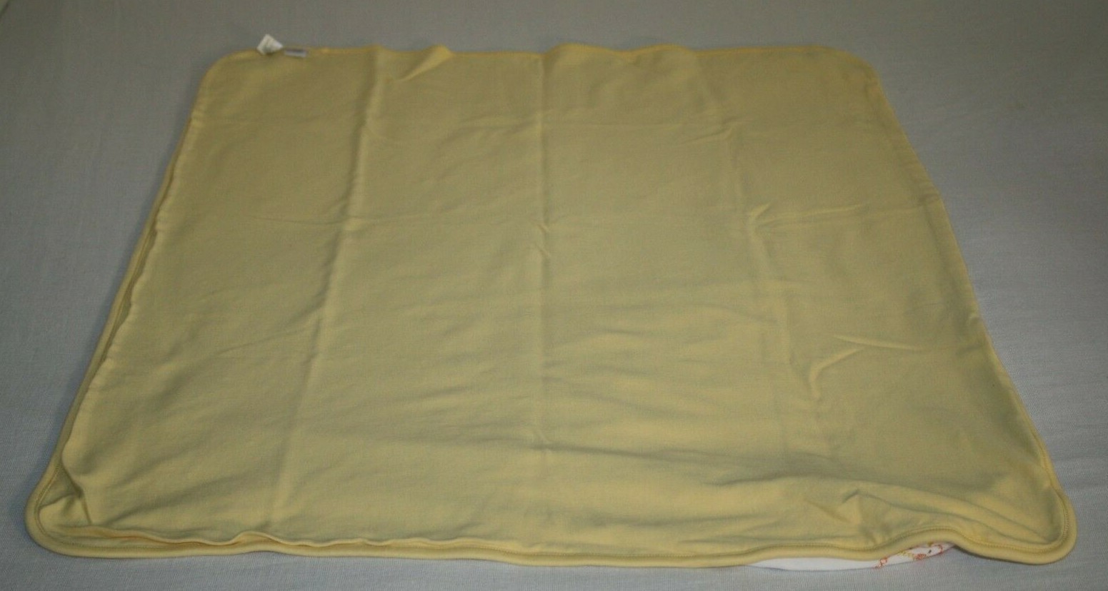 Talbots Baby Receiving Blanket Striped Yellow Monkey Animals Soft Swaddle 2 Ply Item image 8