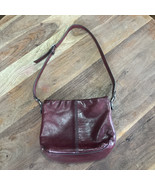 Deep Red Treasure &amp; Bond Leather Small  Tote Shoulder Purse 6.75”x9” L x... - $25.28 CAD