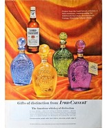 Lord Calvert American Whiskey Gifts 1961 Vintage Print Ad - $10.40
