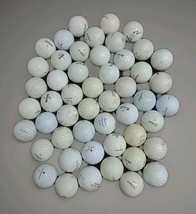 50 Assorted Practice Golf Balls, Mixed Brands Playable, Range (Lot Of 50... - $14.15