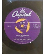 CAPITOL RECORDS - A Four Legged Friend - Bob Hope and Jimmy Wakely - F2161 - $678.33 MXN