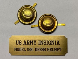 MODEL 1881, COMMISSARY, SHAKO DRESS SIDE BUTTONS, SET, INDIAN WARS, VINTAGE - $15.00