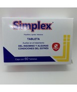 Simplex Homeopathic Sleeplessness Stress / INSOMNIO,ESTRES Box 60 tablets - £19.60 GBP