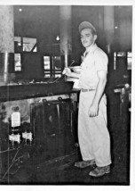 HARMON FIELD GUAM~U S ARMY MILITARY SOLDIER-FIRST COOK 1946 PHOTO - $6.56