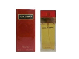 &quot;VINTAGE&quot; DOLCE &amp; GABBANA PERFUME WOMEN Red 1.7 oz / 50 ml EDT Spray SEALED - £76.69 GBP