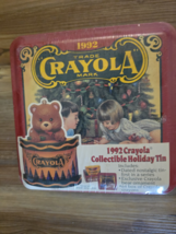Collectible Crayola Crayons 1992 Holiday Tin Unopened - $35.00