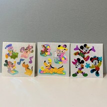 Vintage Sandylion Disney Babies Easter Minnie Mickey Mouse Stickers - £11.98 GBP
