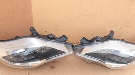 13-16 Toyota Avalon Halogen Headlight Head Light Lamps Set L&R POLISHED image 5