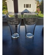 2 Vintage German 6.5oz Trink Coca-Cola koffeinhaltig Limonade Drinking G... - $460.16 MXN